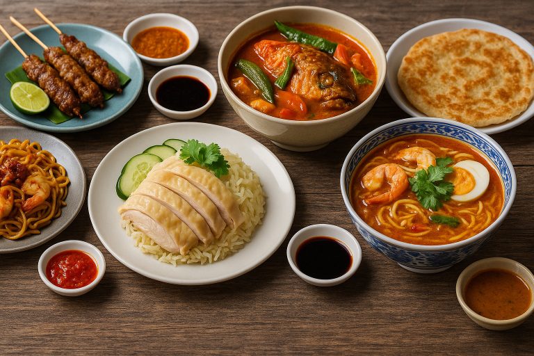 The Influence of Chinese, Malay, and Indian Flavors in Singaporean Food